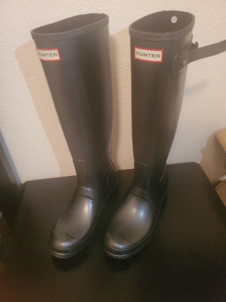 Hunter Rain Boots size 8