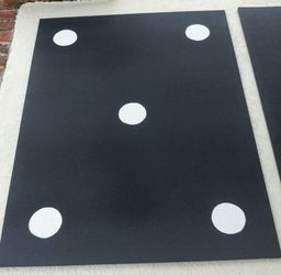 Plyometric Dot Drill Rubber Workout Training Mat Pad (Adult or Youth)
