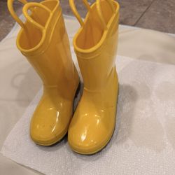 Yellow Kid Rain Boot 