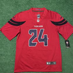 Houston Texans Derek Stingley Jr Red Jersey