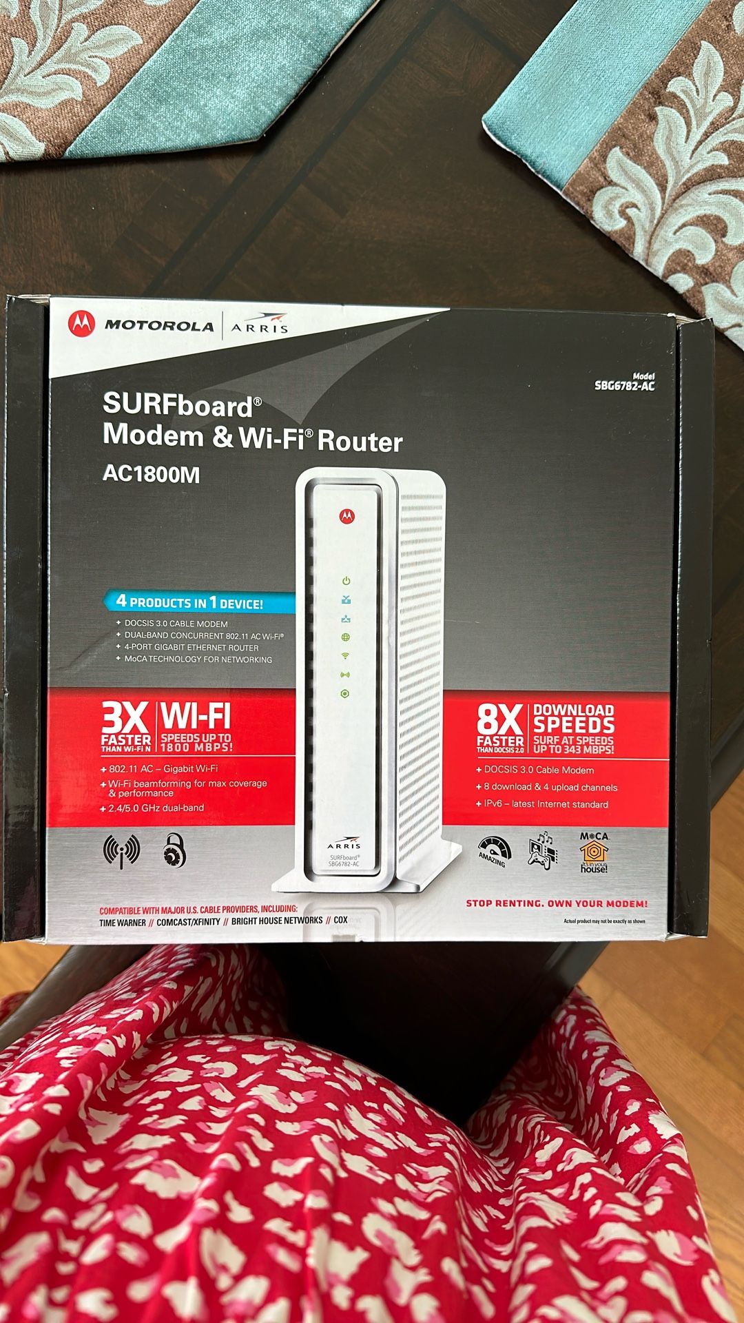 ARRIS SURFboard Modem&WIFI Router AC1800M
