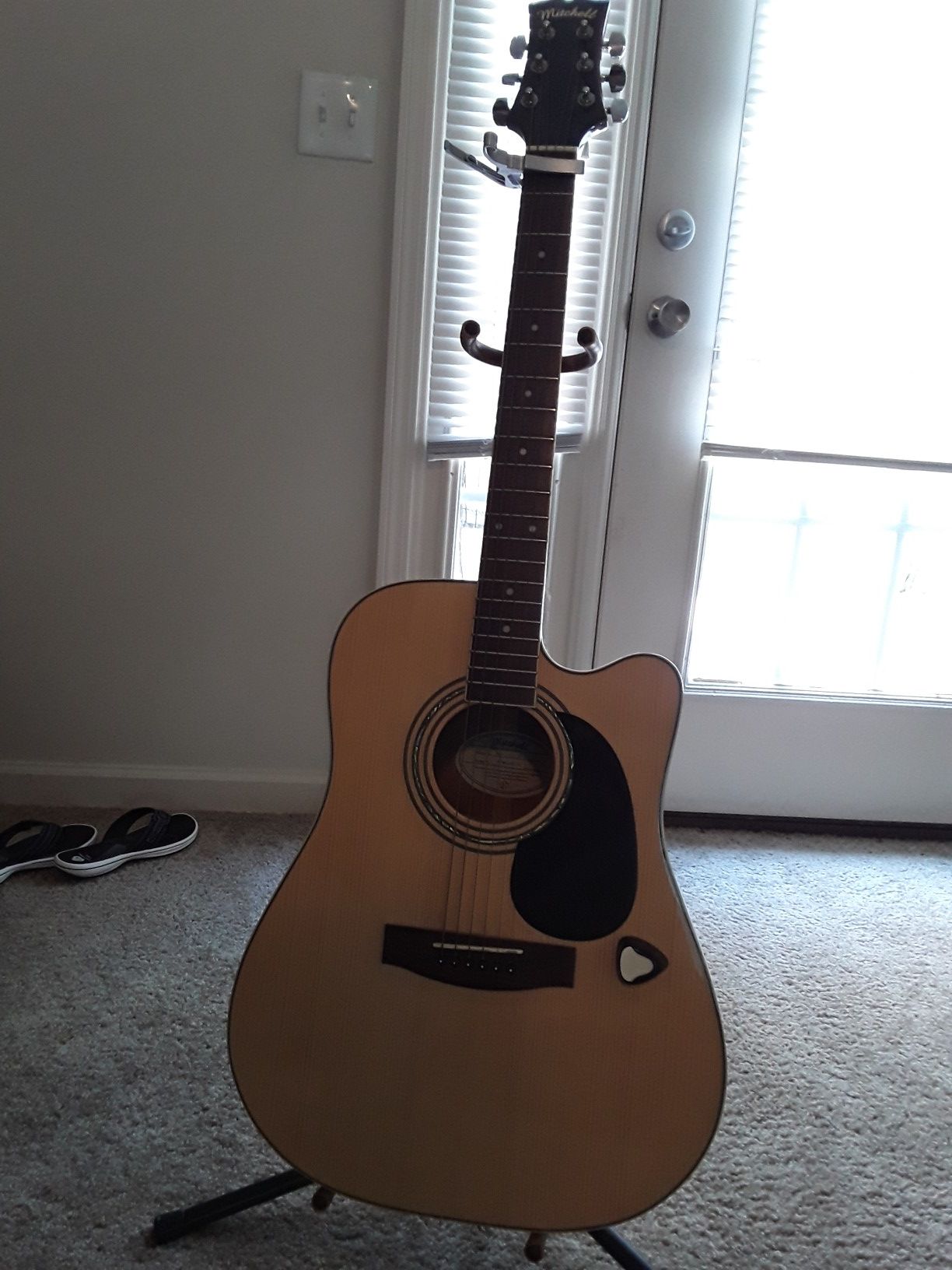 Mitchell electric acoustic guitar