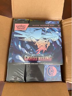 NEW Pokemon TCG Mega Evolution Chaos Rising Elite Trainer Box