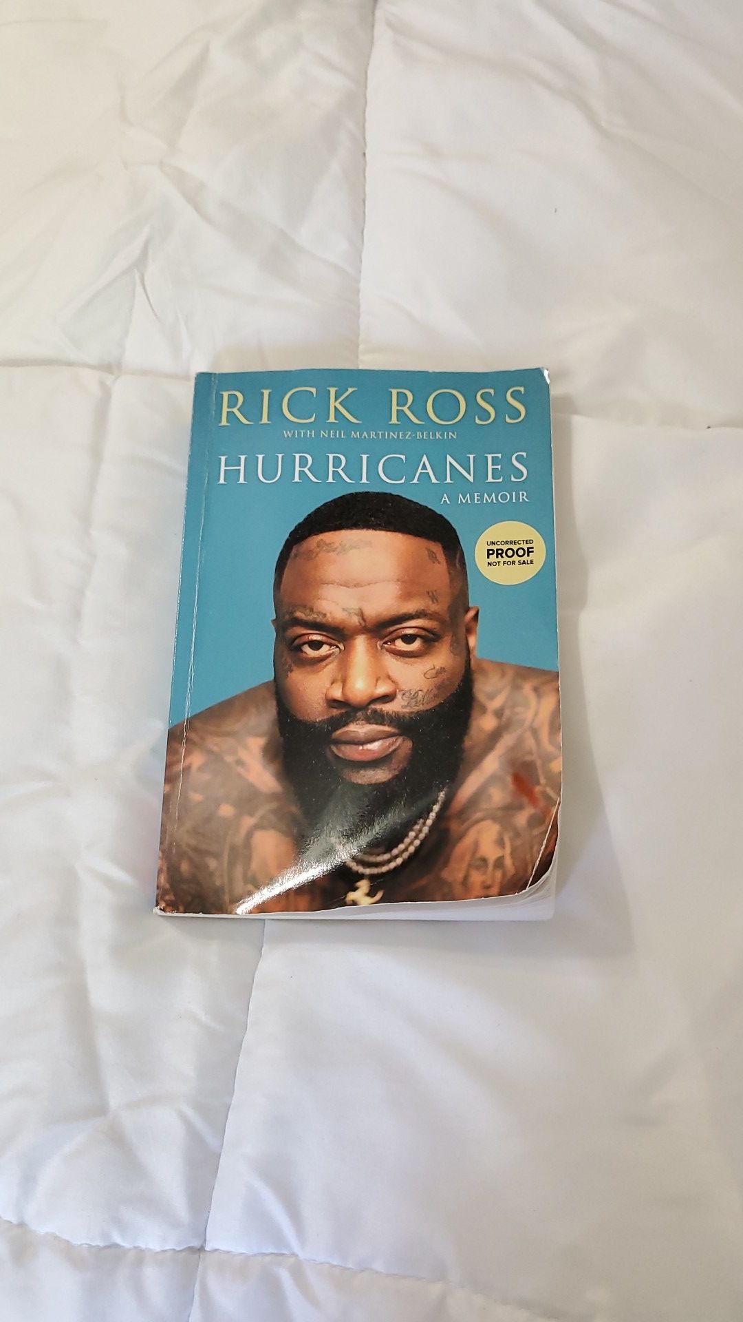 Rick Ross hurricanes a memoir book