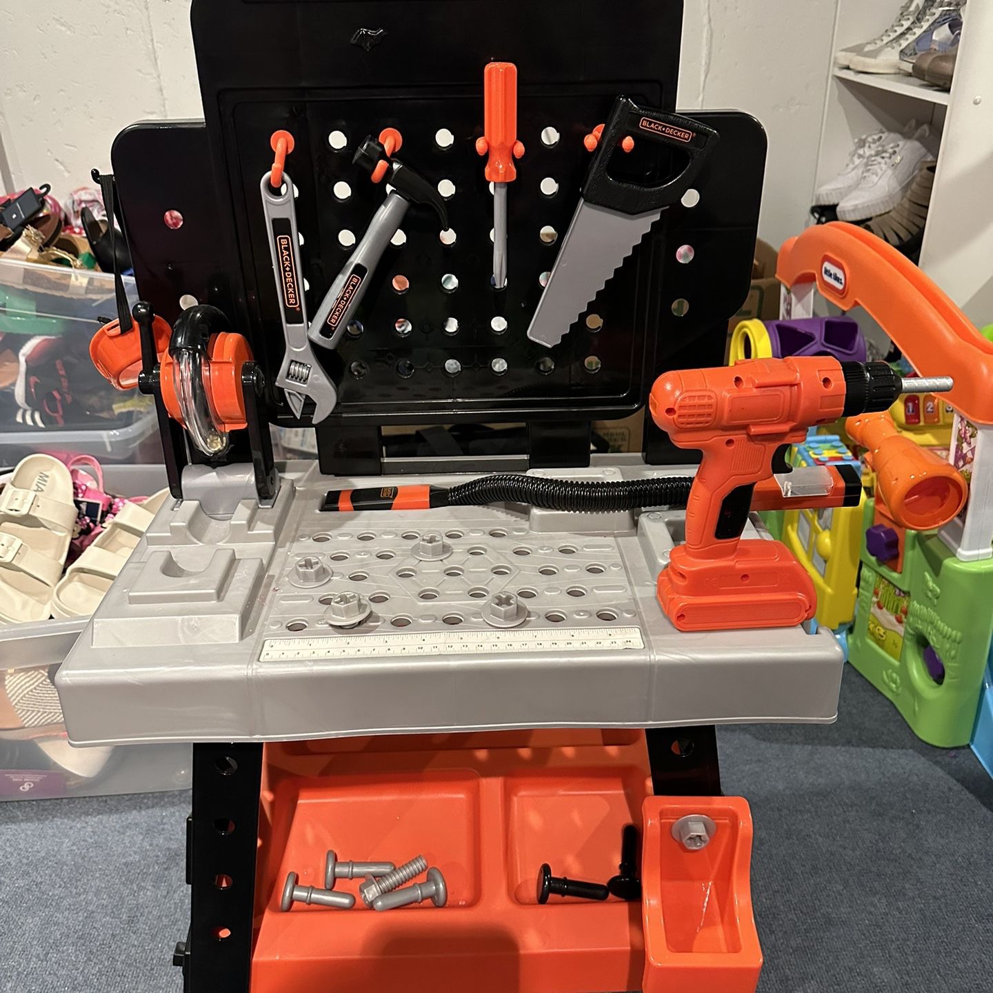 Black & Decker Toys - 34 Parts - DIY Toolbox » Prompt Shipping