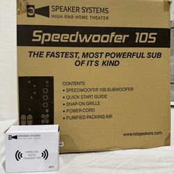 speaker system With Speedwoofer