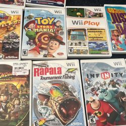 Lots Of  11 Wii Games For Kids 