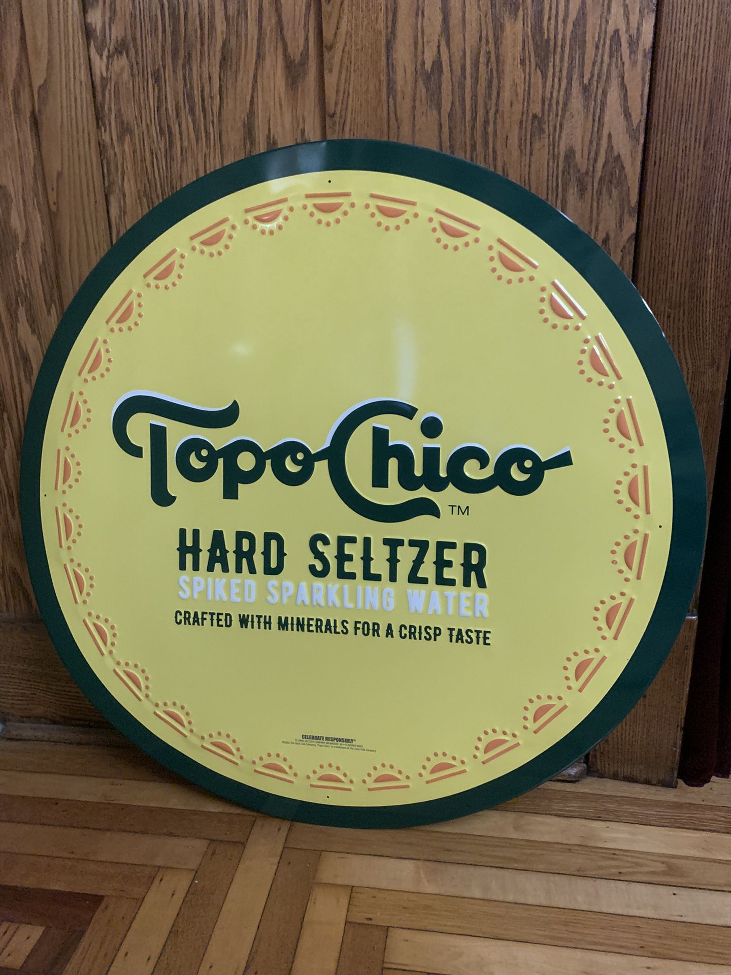 Topo-Chico Hard Seltzer Sign