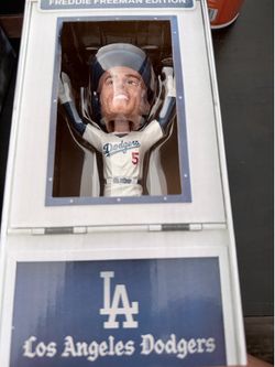 Dodgers bobble head and year book
