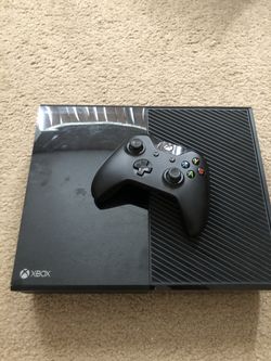 Xbox one with controller