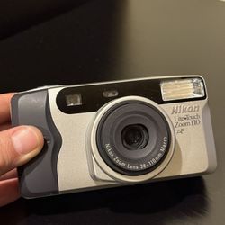 Nikon Lite Touch 110 Zoom 35mm Point And Shoot Film Camera