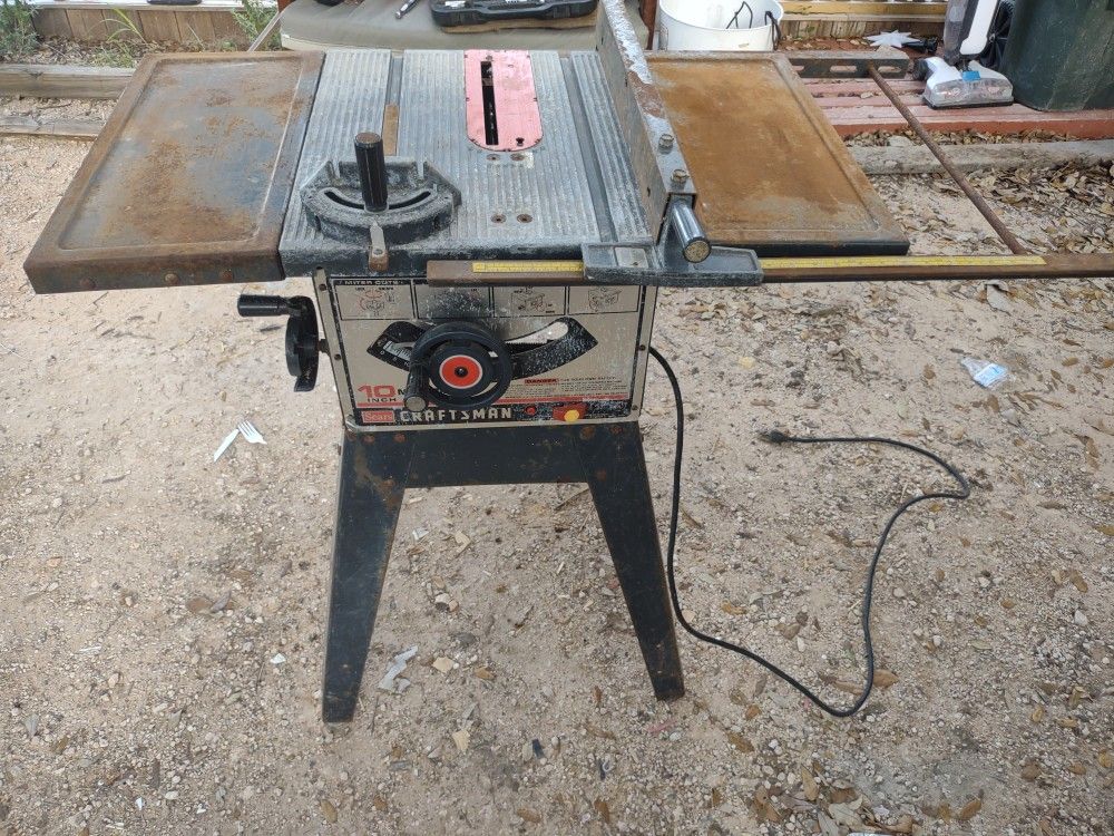 Craftsman Table 10 Inch Table Saw