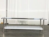 72x28 All SS Base Equipment Stand NSF HN-WT2872-SLBR