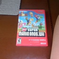 Super Mario Bros WII Nintendo Game 