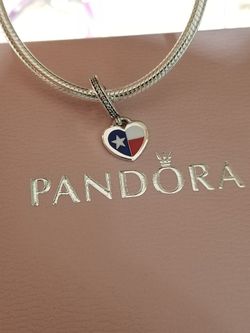 Custom Houston pandora charm