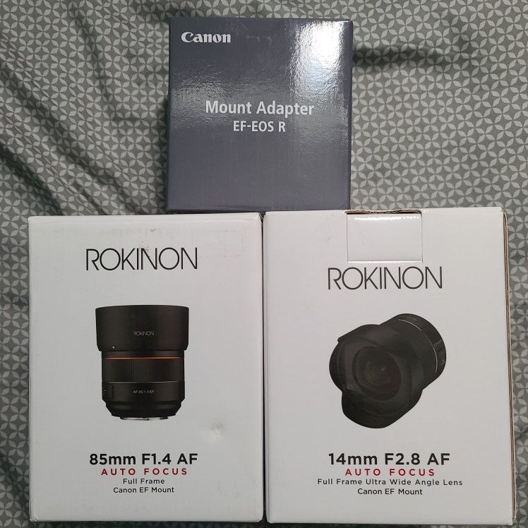Rokinon AutoFocus EF 85mm Lens