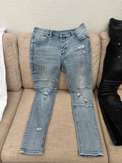 Ksubi Jeans 33 Slim Fit Ripped