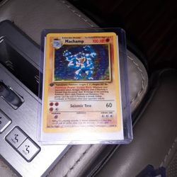 Machamp First Edition 