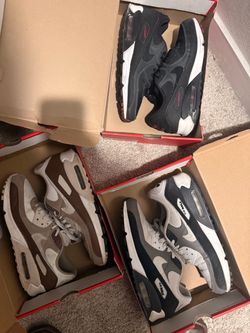 3  pairs of air max