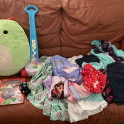 Fair Condition Girls Lot Clothing-mixed Sizes 