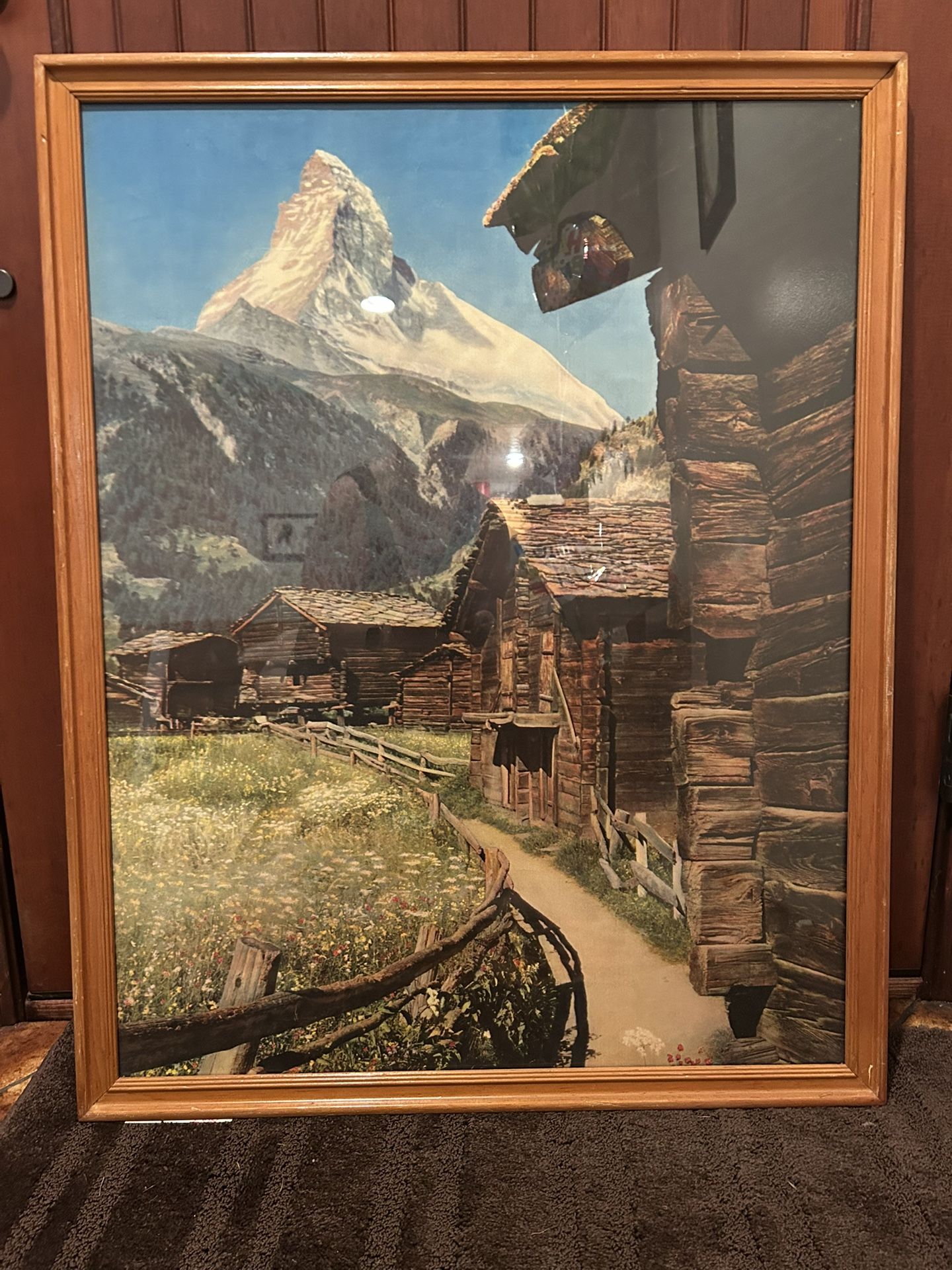 Framed Art Swiss Alps - Matterhorn