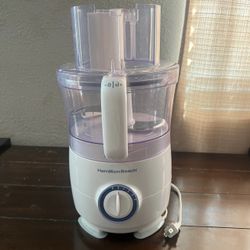 Hamilton Beach Food Processor 70590 FP11 120V White Tested Works