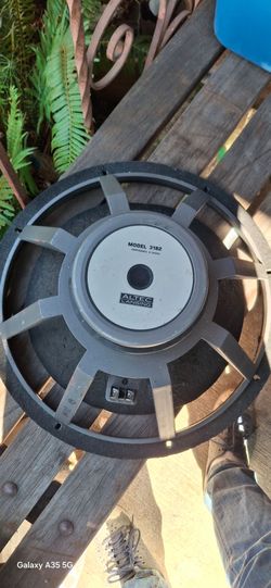 One Altec Lansing 18" woofer