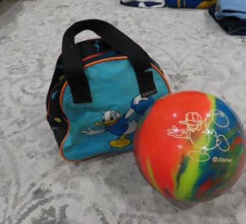 Vintage Donald Duck Bowling Ball