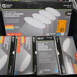 6" LED Recessed Remodel Can Lights