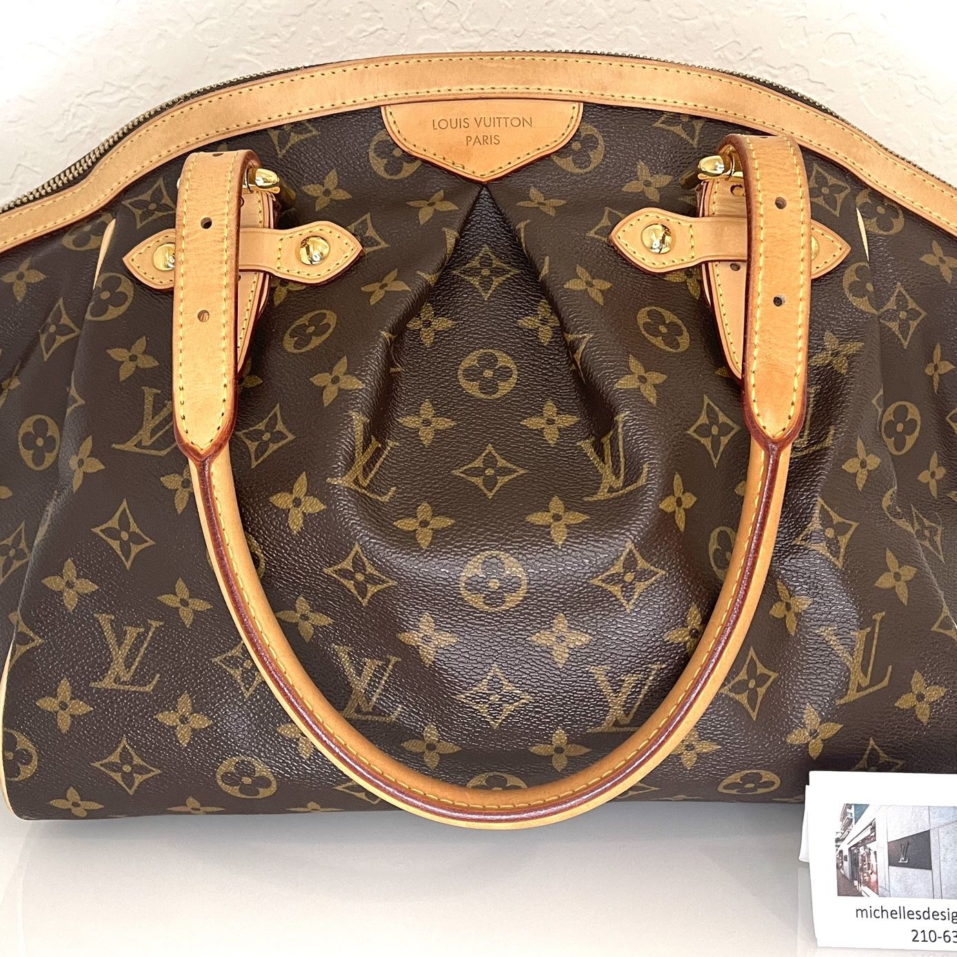 $ 2,000 OboLouis Vuitton LV Trivoli GM Hand Bag M40144 Monogram Brown for  Sale in Albuquerque, NM - OfferUp