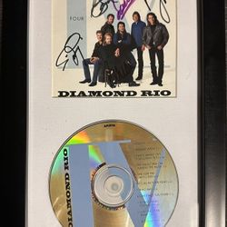Diamond Rio Autographed CD Framed