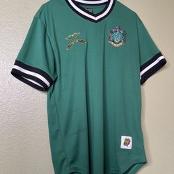 Slytherin Harry Potter Box Lunch Jersey & Slytherin Tee Mens Medium