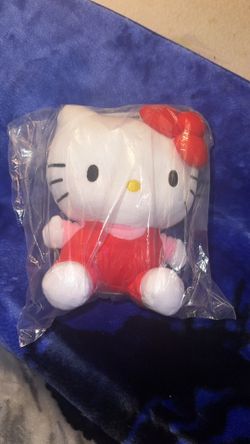Hello kitty plush coin bank