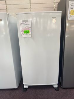 Whirlpool Upright Freezer White