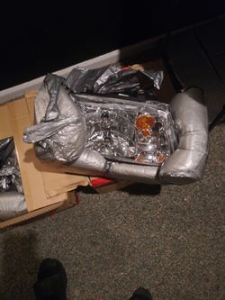 Vw Head Lights Just Opened To Take Picture