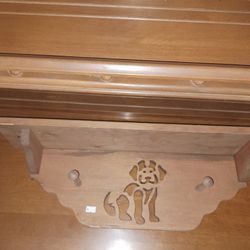 Dog Wood Shelf 