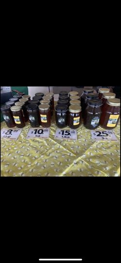 Raw local honey