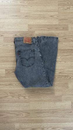 Levi's 502 Grey Tapered Jeans - Size 34x32