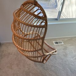 Hanging rattan Chair - Serena & Lilly