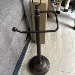 Toilet Paper Holder - Weighted Base