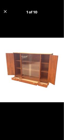 Vintage Lane Mid-Century Modern Cabinet / Hutch – 1965 – Model 322-61 (No Credenza)