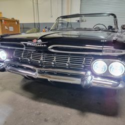 1958 To 1976 CHEVY IMPALA GLASS LED HEADLIGHTS