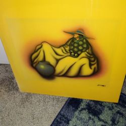 Hand painted Tile 12x12. Pickup Only Cash 