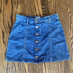 Jean Skirt 