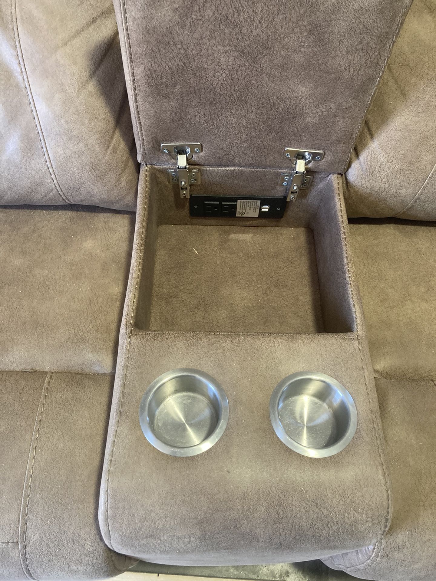 Reclining Console Loveseat & Couch