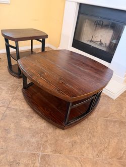 Coffee Table & 2 End Tables - Matching Set