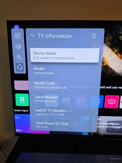 Sixty five inch oled t v and samsung soundbar Q990F
