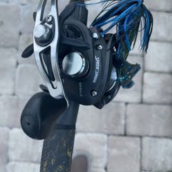 Lews Mach Pro rod with Lews Speed Spool SS1SHLA baitcaster reel
