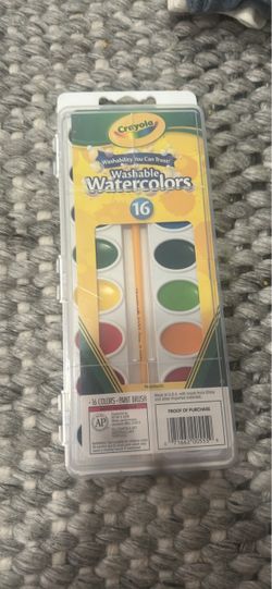 Crayola Washable Watercolors 16-Color Set
