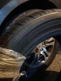 New tire KUMHO 235 55 17